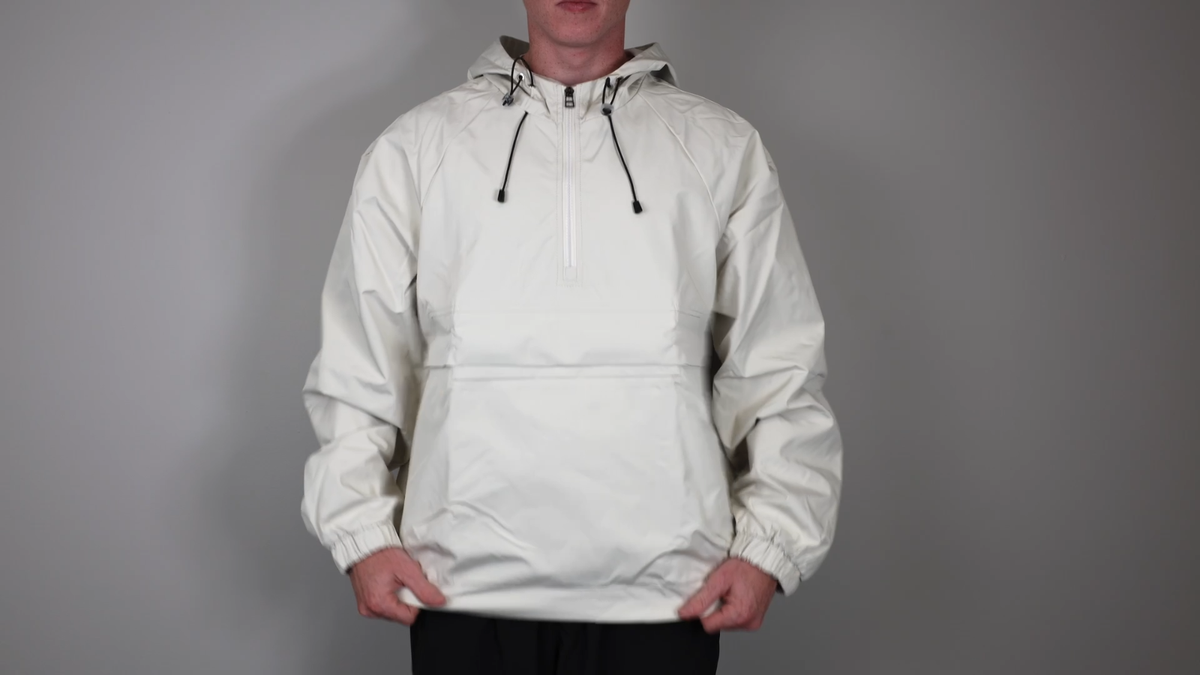 XXLARGE Off White Tactical Waterproof Anorak Jacket Military