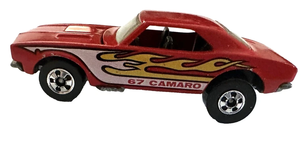 1982 Hot Wheels Blackwall '67 Camaro Mattel литая модель сделано в Гонконге отдельно - Изображение 2 из 4