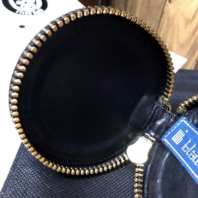 値下げ⭕️blackmeansコインケース blackmeans 刺繍コインケース a.Metallic BLUE - boys in the band