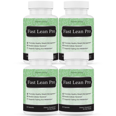 Fast Lean Pro Capsules - Fast Lean Pro Dietary Supplement 4 Pack