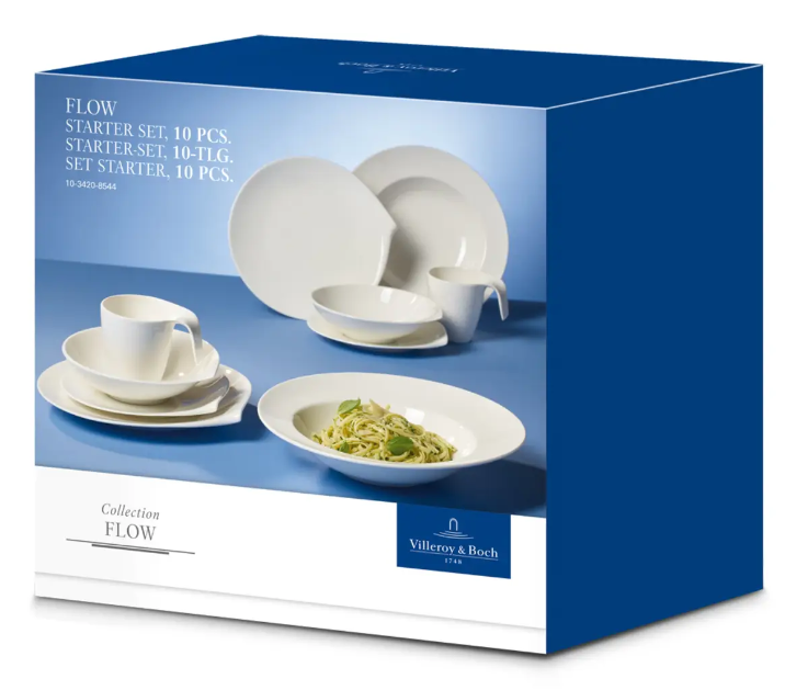 Villeroy And Boch Flow Starter Set (10 pieces) 1034208544 UK
