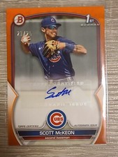 2023 Bowman Scott McKeon #PPA-SMOrange Auto Parallel /25 RC