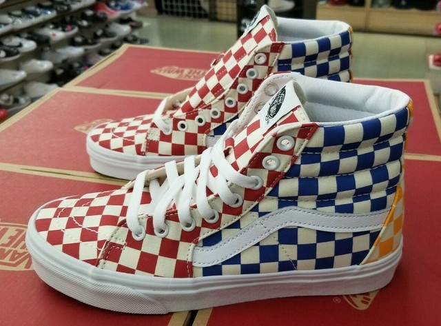 vans ward hi checkerboard