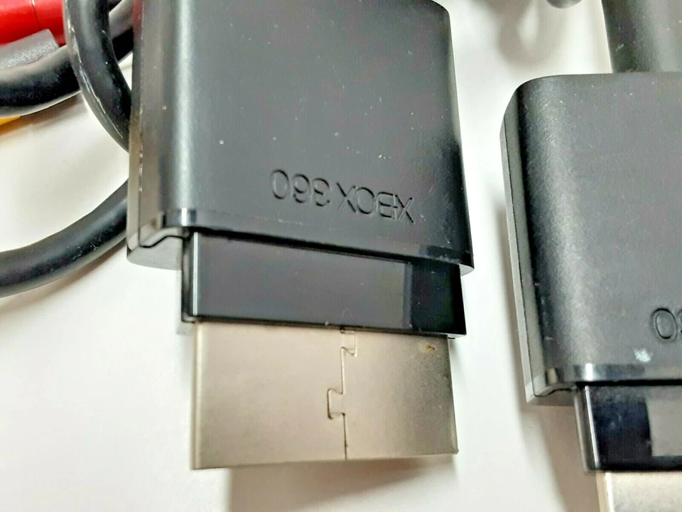 Microsoft Xbox 360 Componente HD Av Cables OEM Lote de 2 Foto 3 de 3