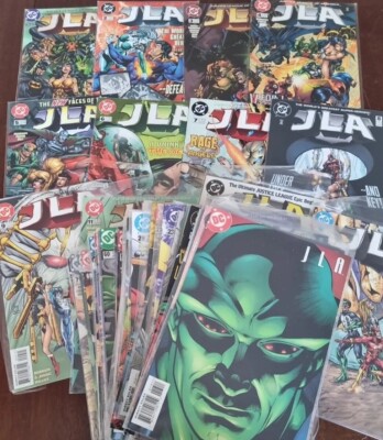  DC Comics Job Lot of 5X Justice League Of America Comics 1990s to 2000s VF/NM 