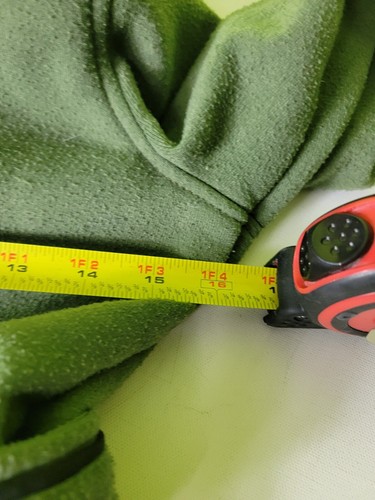 Wet Seal Girls Youth Pea Coat Green Hoodie Medium - Picture 7 of 7