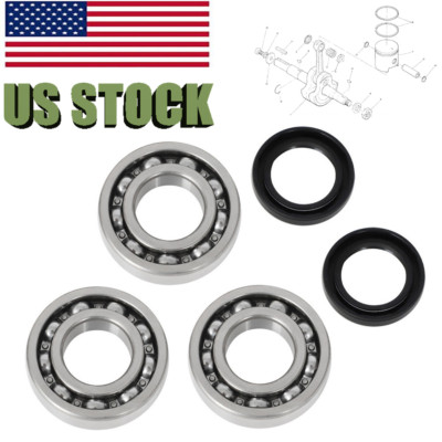 For EZ GO 1980-93 2PG 3PG Golf Cart 2 Cycle Engine 244cc Crankshaft Bearing Seal