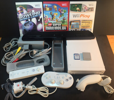Video Game Wii Starting Price Original Nintendo Wii Console Bundle