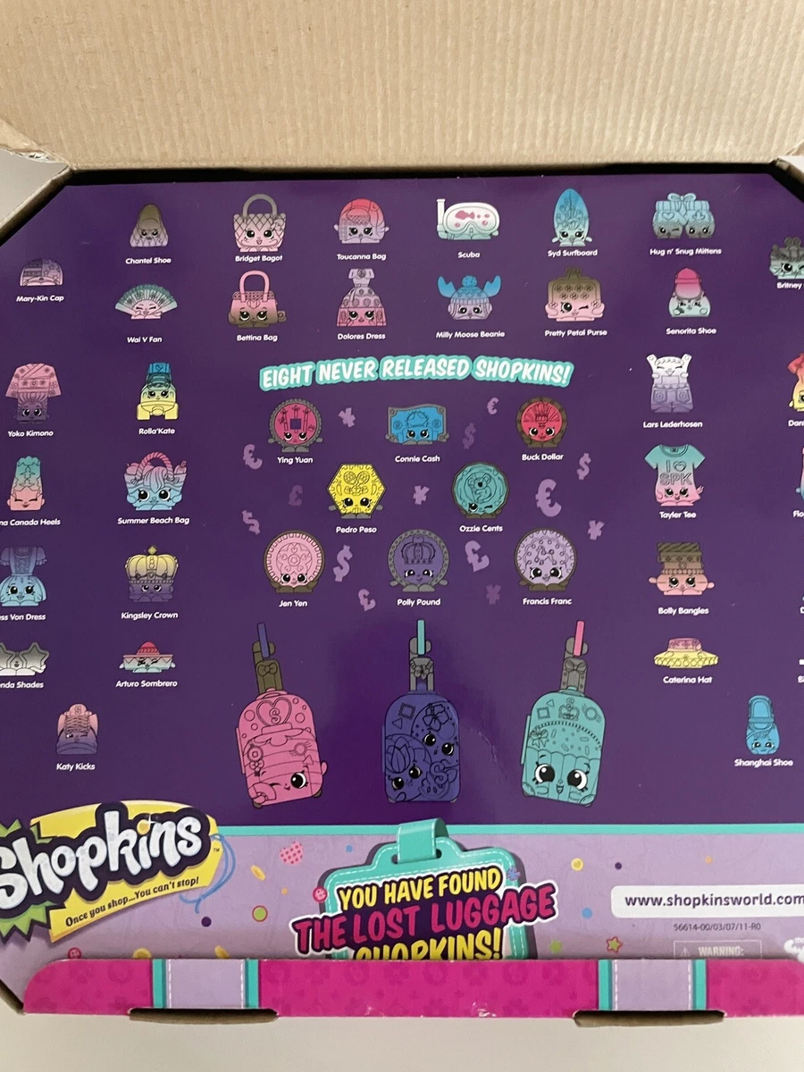 Shopkins Lost Luggage 40 Shopkins completed