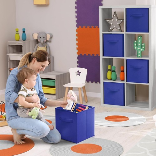 Sorbus 11" Foldable Storage Cube Basket, 1-Pack Lightweight Bin Organizer - Bild 61 von 65