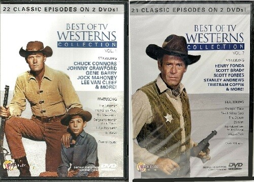 Best of TV Westerns Collection Volumes 1 & 2 (DVD 493) NEW