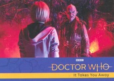 Doctor Who 2022 Parallel Base chase card number 26 It takes you Away