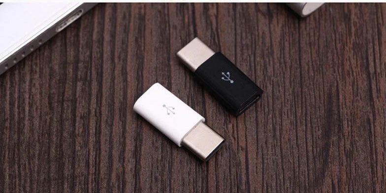 Adattatore da Micro usb femmina a Tipo Type C Maschio connettore Per smartphone - Immagine 2 di 4