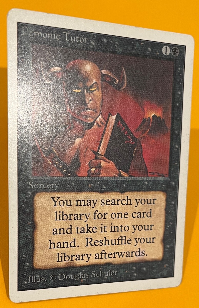 MTG demonic tutor 2ED 未使用　ミント　1枚 Demonic Tutor (Alternate Art) | Strixhaven Mystical Archive