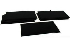 Wholesale Lot 100 Black Velvet Display Pads Jewelry Collectibles 14 1/8 x 7 5/8