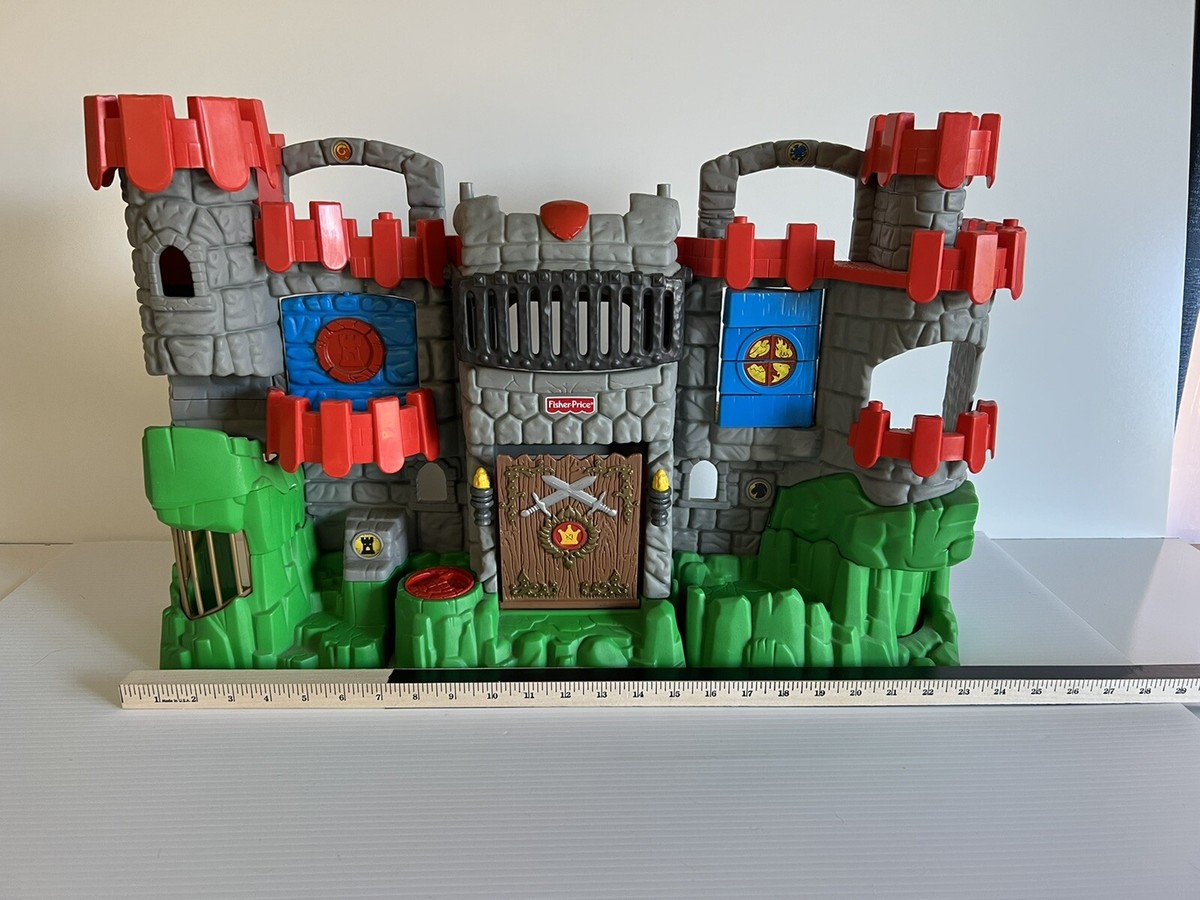 Great Adventures Fold & Carry Castle Playset Fisher Price 2005