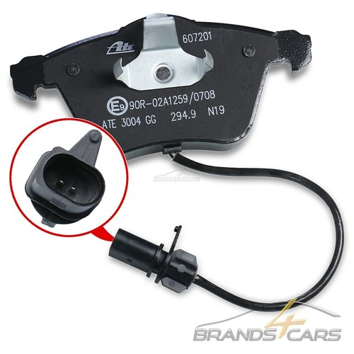 ATE BREMSSCHEIBEN Ø321 +BELÄGE MIT KONTAKT VORNE FÜR AUDI A6 C6 4F A8 D3 4E - Bild 9 von 12