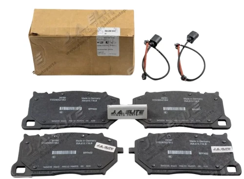 OE Front Brake Pads for Bentley Continental GT Flying Spur (18+) 3SA698151C - Picture 2 of 2