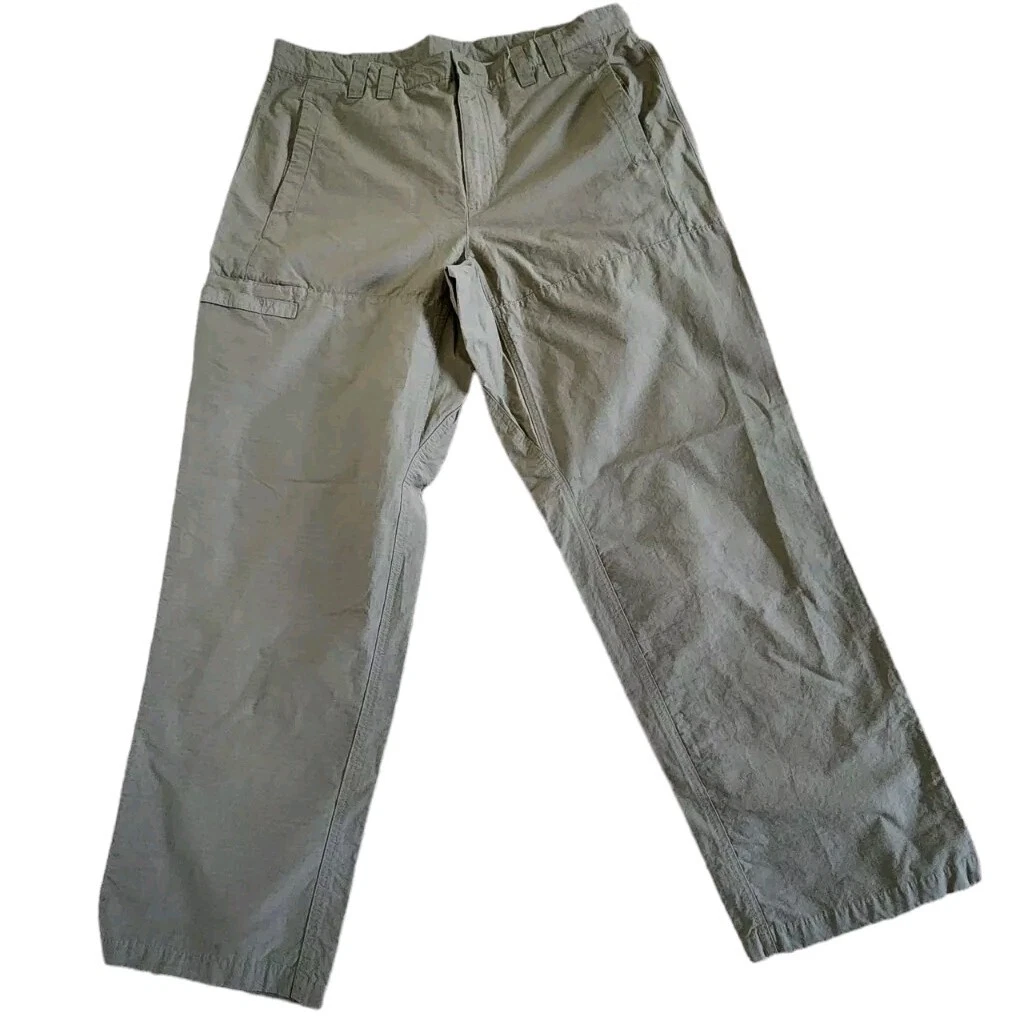 Columbia PFG Mens Sz 38x30 Olive Green Fishing Cargo Pants