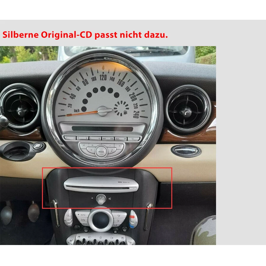 Für BMW Mini Cooper One R56 R57 2006-2013 Carplay Android13 DVD Autoradio 2+32GB - Bild 3 von 4