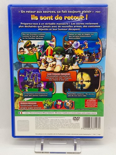 Worms 4 Mayhem / Playstation 2 PS2 / Complet / PAL FR - Picture 3 of 3