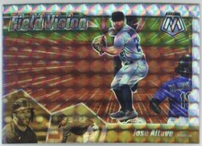 2021 Panini Mosaic Jose Altuve Field Vision Mosaic Prizm Houston Astros #FV7