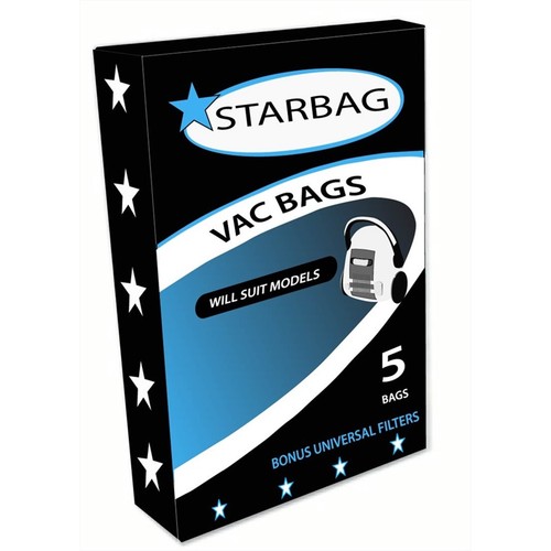 2x Starbag MIELE VACUUM BAGS 5Pieces 