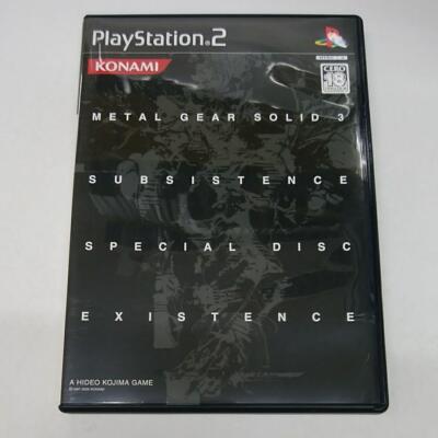 Metal Gear Solid 3 Subsistence First Production Edition Snake