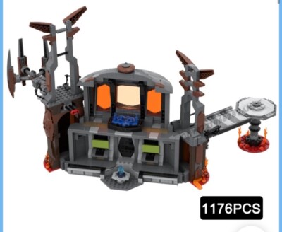 CUSTOM Lego Star Wars Duel on Mustafar MOC Separatist Fortress 1176PCS NEW