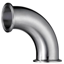 3" Tri Clamp Elbow 90 Degree Stainless Steel 304 Sanitary Fitting