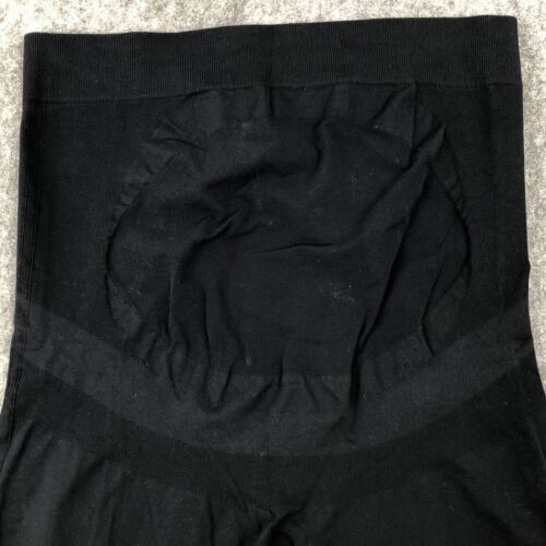 Blanqi Womens Maternity Leggings Large Black High Rise Nylon Stretch - Picture 4 of 11