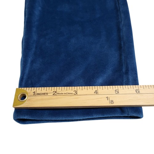 Conjunto de pijama túnica Top legging pantalones Lands End talla XL 18 azul verdoso floral terciopelo - Imagen 21 de 23