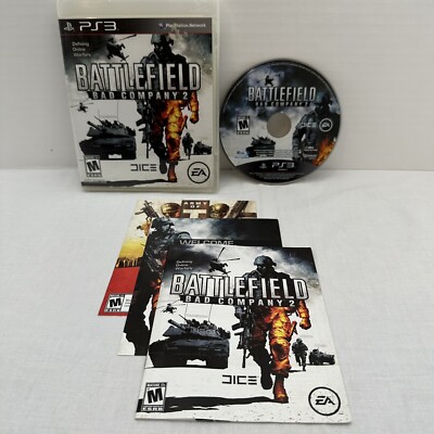 Battlefield Bad Company 2 Ultimate Edition Playstation 3 PS3 Free Shipping
