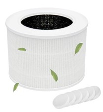 Core Mini Series 3-Stage Filter Set Core Mini-RF: Core Mini-RF True HEPA H13 Replacement Filter for LEVOIT Core Mini Air Purifiers