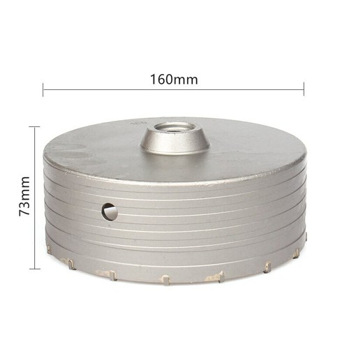 30-160mm Concrete Hole Saw 110-530mm SDS Plus Shank Cement Wall Stone Drill Bit - Picture 46 of 46