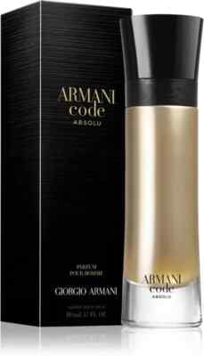 Giorgio Armani Code Adsolu for Men 110 ml/3.7 oz Parfum Spray Sealed