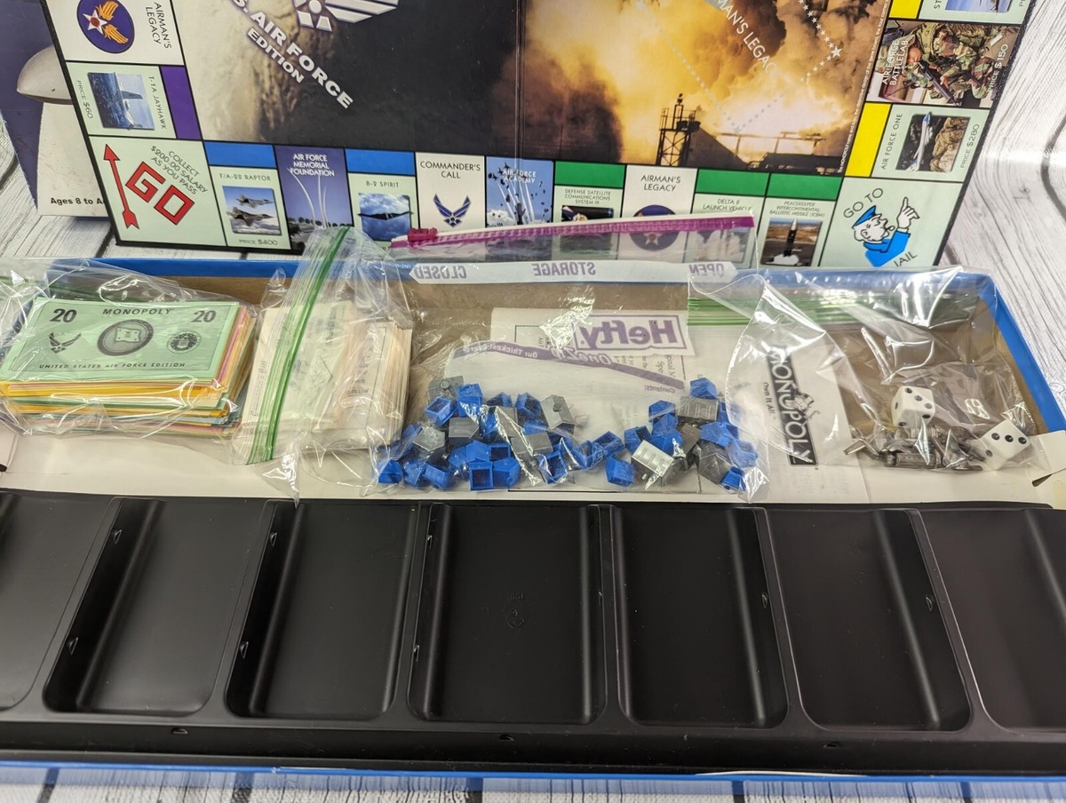 Monopoly U.S. Air Force Edition - Missing 1 Community Chest Card