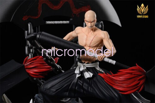 Verve Studio Bleach Madarame Ikkaku Resin Statue In Stock 1