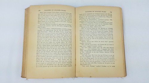Raiders of Spanish Peaks - Zane Grey ~ 1938 Hardcover Book ~ Grosset & Dunlap - Imagen 10 de 12