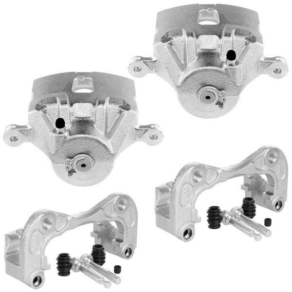 2 Bremssattel Vorne FüR Kia Sportage JE U 2 Halter Vorderachse Links Rechts-image