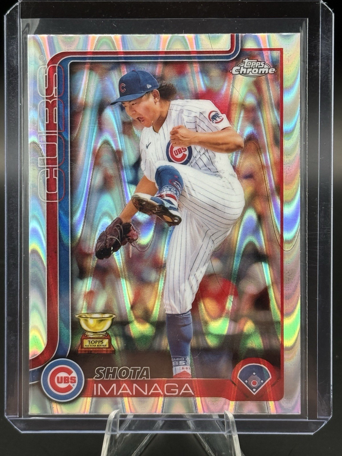 2025 Topps Chrome - Shota Imanaga #149 Raywave Refractor Ray Wave All Star Cup