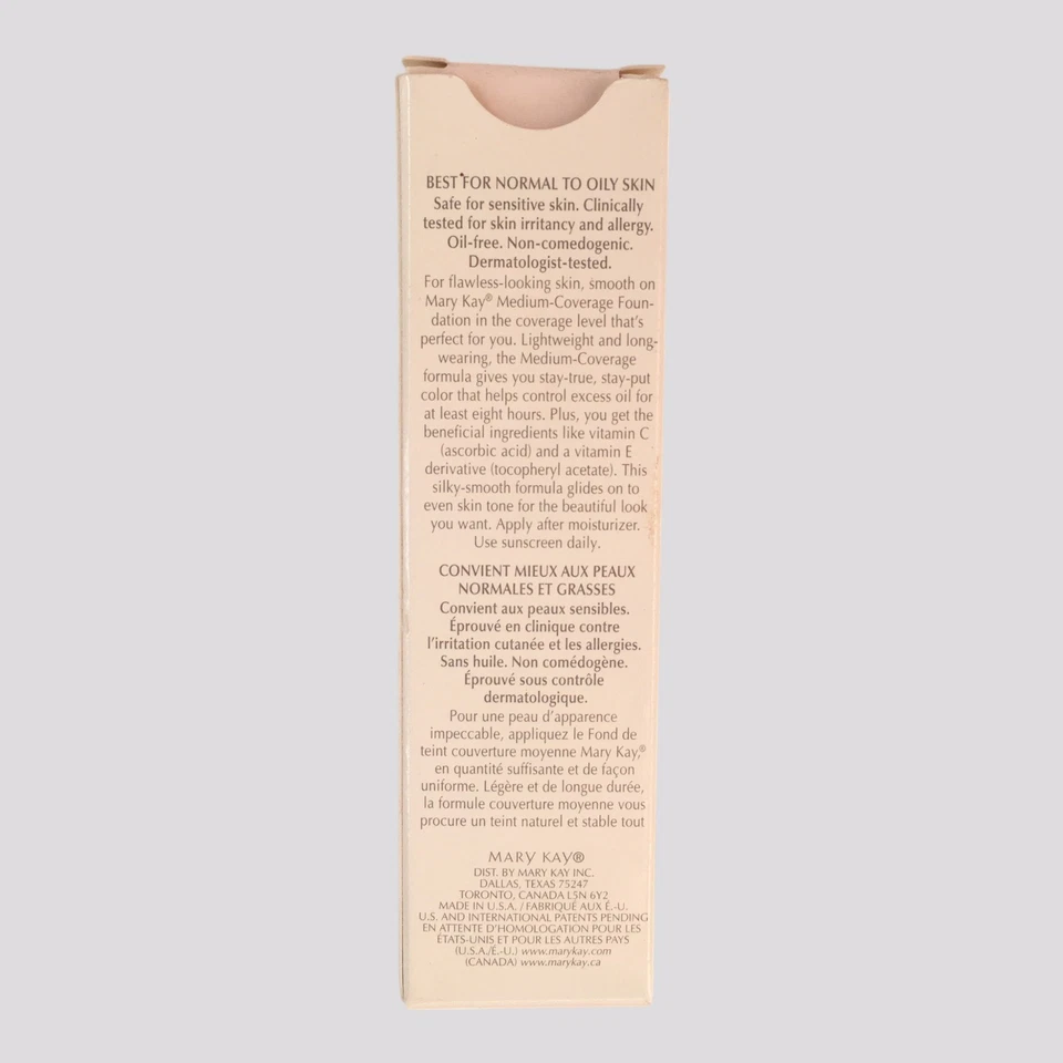 MARY KAY Medium-Coverage Foundation Beige 305 Liquid 1 fl oz. 355500 Retired NIB - Image 2 of 4