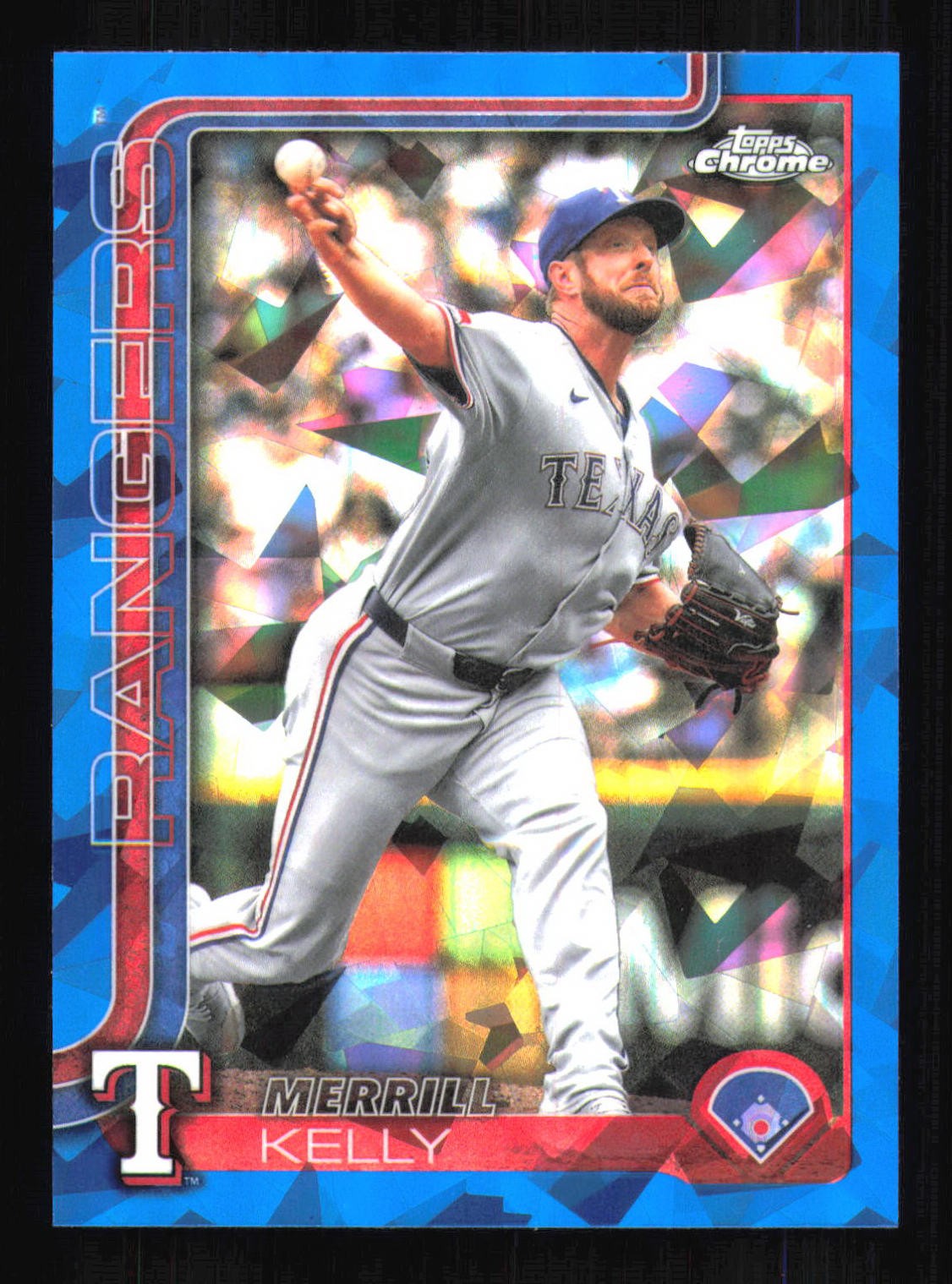2025 Topps Chrome Update Sapphire Edition #USC162 Merrill Kelly