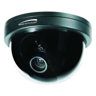 Speco Technologies Camera, Dome, Black, Indoor, 2 MP Line Res. CVC6246T Speco