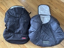 Skip Hop And Cozy Cover, Black Infant Carrier Car Seat Cover