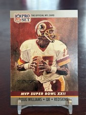 1990 Pro Set Doug Williams Washington Redskins #22