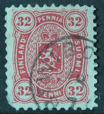 Finland 1875 32p perf 11 SG 79 Used cat £50
