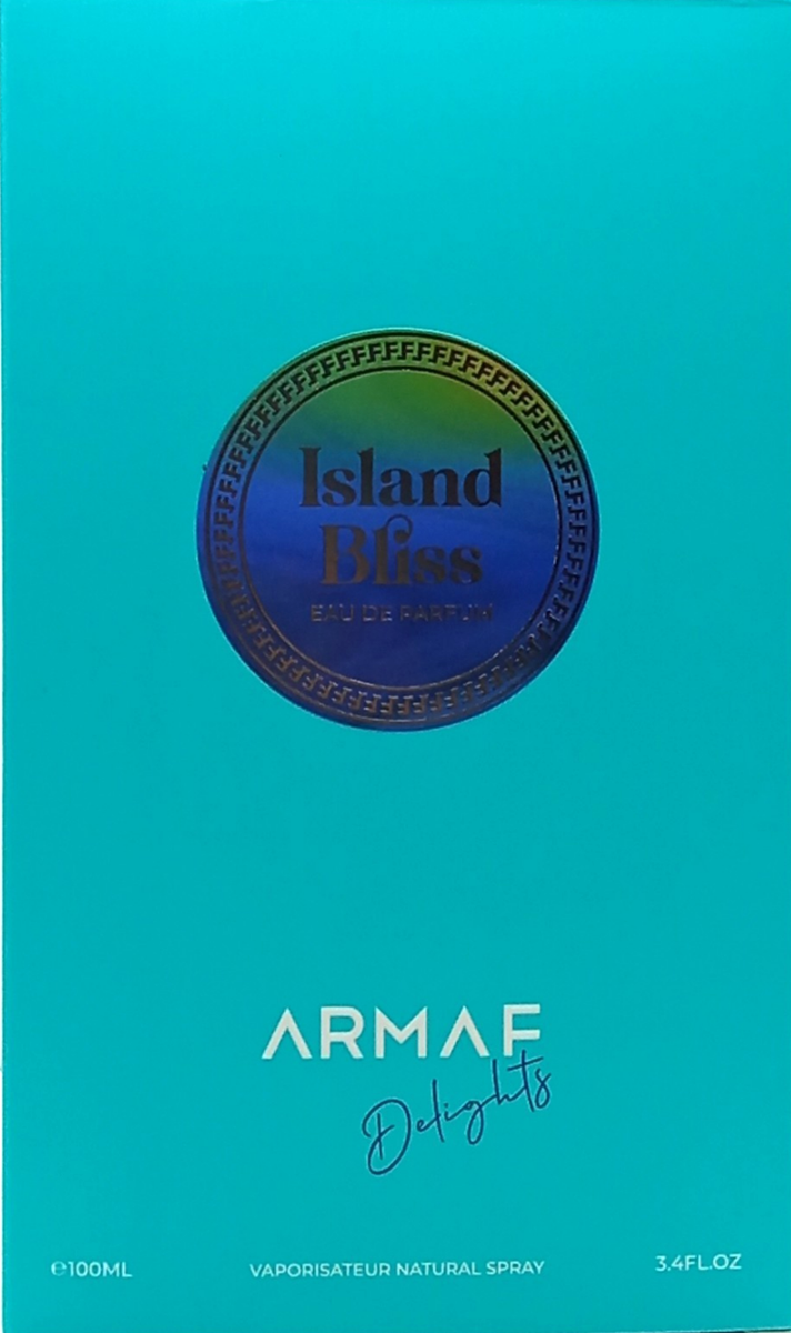 ARMAF ISLAND BLISS DELIGHTS EAU DE PARFUM SPRAY FOR WOMEN 3.4 Oz