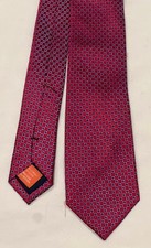 TALLIA Neck tie Boys 56.5  Wine Color 70 Silk  30 Polyester