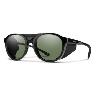 NEW Smith Optics VENTURE Black POLARIZED ChromaPop Grey Green Sunglass